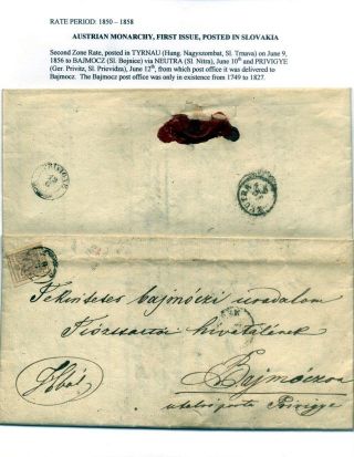 AUSGABEN VON ÖSTERREICH UND UNGARN (1850-1918), AUF GEBIET DES ZUKÜNFTIGES TSCHECHOSLOWAKEI VERWENDET – Blatt 16