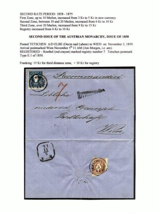 AUSGABEN VON ÖSTERREICH UND UNGARN (1850-1918), AUF GEBIET DES ZUKÜNFTIGES TSCHECHOSLOWAKEI VERWENDET – Blatt 21