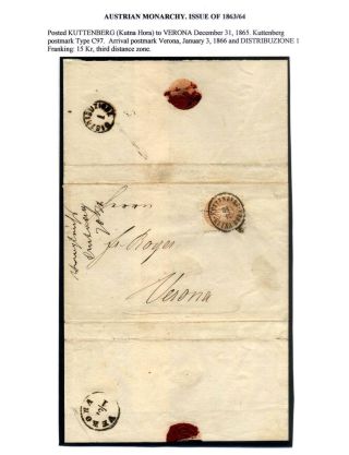 AUSGABEN VON ÖSTERREICH UND UNGARN (1850-1918), AUF GEBIET DES ZUKÜNFTIGES TSCHECHOSLOWAKEI VERWENDET – Blatt 35