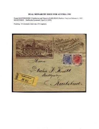 AUSGABEN VON ÖSTERREICH UND UNGARN (1850-1918), AUF GEBIET DES ZUKÜNFTIGES TSCHECHOSLOWAKEI VERWENDET – Blatt 64