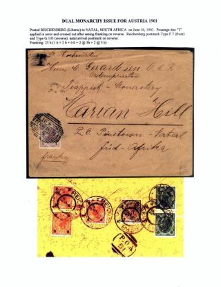 AUSGABEN VON ÖSTERREICH UND UNGARN (1850-1918), AUF GEBIET DES ZUKÜNFTIGES TSCHECHOSLOWAKEI VERWENDET – Blatt 66