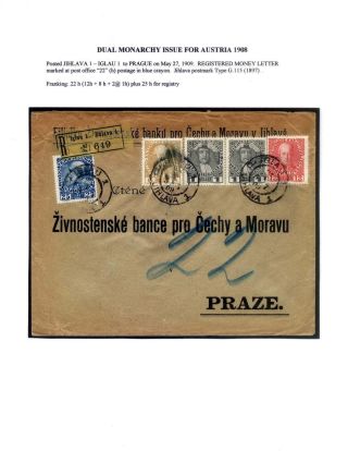 AUSGABEN VON ÖSTERREICH UND UNGARN (1850-1918), AUF GEBIET DES ZUKÜNFTIGES TSCHECHOSLOWAKEI VERWENDET – Blatt 74