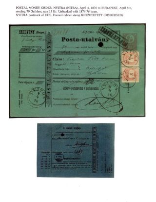 AUSGABEN VON ÖSTERREICH UND UNGARN (1850-1918), AUF GEBIET DES ZUKÜNFTIGES TSCHECHOSLOWAKEI VERWENDET – Blatt 100