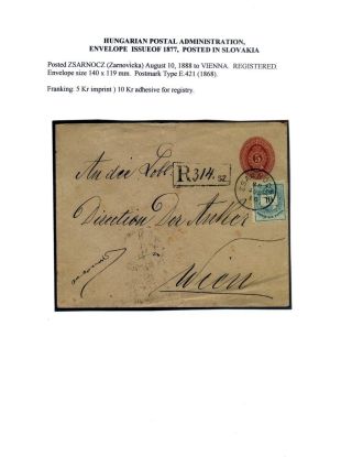 AUSGABEN VON ÖSTERREICH UND UNGARN (1850-1918), AUF GEBIET DES ZUKÜNFTIGES TSCHECHOSLOWAKEI VERWENDET – Blatt 106