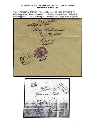 AUSGABEN VON ÖSTERREICH UND UNGARN (1850-1918), AUF GEBIET DES ZUKÜNFTIGES TSCHECHOSLOWAKEI VERWENDET – Blatt 113