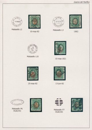 POSTGESCHICHTE DER PAZIFISCHER KRIEG 1879-1884 – Blatt 42
