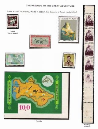 MEMORIES OF SCOUT NECKERCHIEF – sheet 2