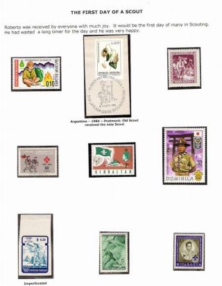 MEMORIES OF SCOUT NECKERCHIEF – sheet 4