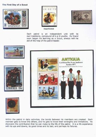MEMORIES OF SCOUT NECKERCHIEF – sheet 6