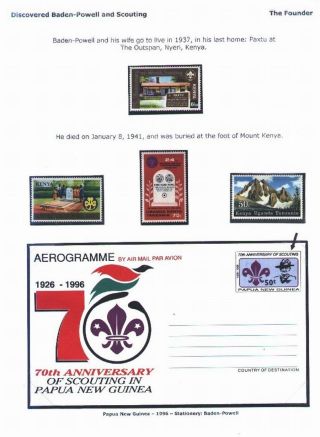 MEMORIES OF SCOUT NECKERCHIEF – sheet 13