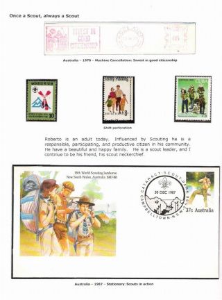 ERINNERUNGEN AN PFADFINDER-HALSTUCH – Blatt 80