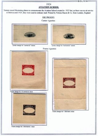 BOLÍVIE: LETECKÁ POŠTA 1924-1945 – list 2