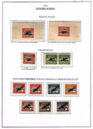 BOLÍVIE: LETECKÁ POŠTA 1924-1945 – list 3