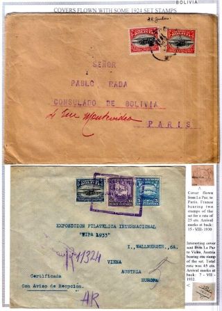 BOLÍVIE: LETECKÁ POŠTA 1924-1945 – list 7