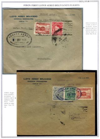 BOLÍVIE: LETECKÁ POŠTA 1924-1945 – list 19
