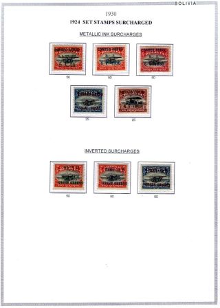 BOLÍVIE: LETECKÁ POŠTA 1924-1945 – list 27