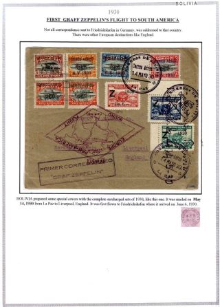 BOLÍVIE: LETECKÁ POŠTA 1924-1945 – list 32