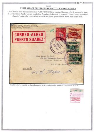 BOLIVIEN: FLUGPOST 1924-1945 – Blatt 33