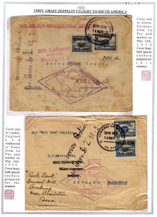 BOLIVIEN: FLUGPOST 1924-1945 – Blatt 34