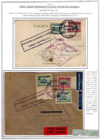 BOLIVIEN: FLUGPOST 1924-1945 – Blatt 36