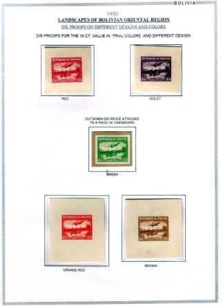 BOLIVIEN: FLUGPOST 1924-1945 – Blatt 37