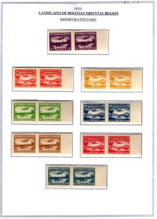 BOLIVIEN: FLUGPOST 1924-1945 – Blatt 40