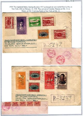 BOLIVIEN: FLUGPOST 1924-1945 – Blatt 80