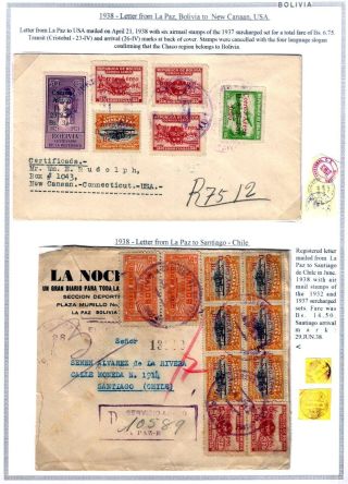 BOLIVIEN: FLUGPOST 1924-1945 – Blatt 84