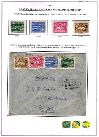 BOLIVIEN: FLUGPOST 1924-1945 – Blatt 93