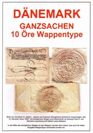 DENMARK: POSTAL STATIONERY 10 ÖRE COAT OF ARMS – sheet 1