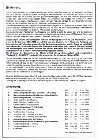 DENMARK: POSTAL STATIONERY 10 ÖRE COAT OF ARMS – sheet 2