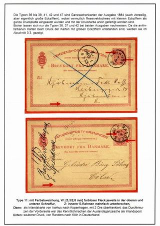 DENMARK: POSTAL STATIONERY 10 ÖRE COAT OF ARMS – sheet 6
