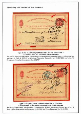 DENMARK: POSTAL STATIONERY 10 ÖRE COAT OF ARMS – sheet 9