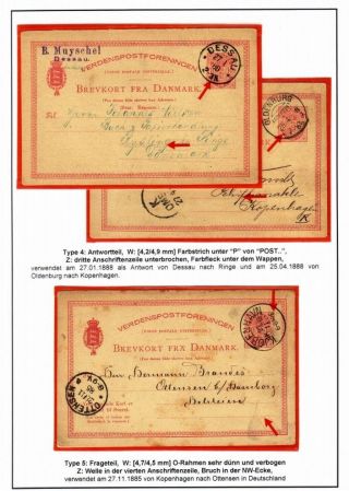 DENMARK: POSTAL STATIONERY 10 ÖRE COAT OF ARMS – sheet 28