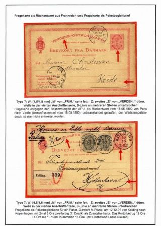DENMARK: POSTAL STATIONERY 10 ÖRE COAT OF ARMS – sheet 30