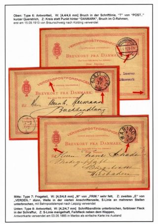 DENMARK: POSTAL STATIONERY 10 ÖRE COAT OF ARMS – sheet 31
