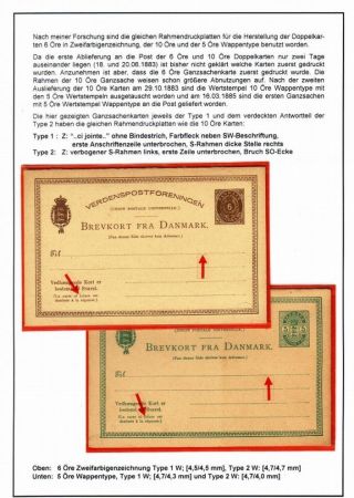 DENMARK: POSTAL STATIONERY 10 ÖRE COAT OF ARMS – sheet 32