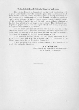 KATALOG EXPRINLIPH - 2. INTERNATIONALE AUSSTELLUNG FÜR PHILATELISTISCHE PRESSE UND LITERATUR (PRAGA 1938) – Blatt 8