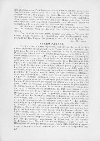 KATALOG EXPRINLIPH - 2. INTERNATIONALE AUSSTELLUNG FÜR PHILATELISTISCHE PRESSE UND LITERATUR (PRAGA 1938) – Blatt 11