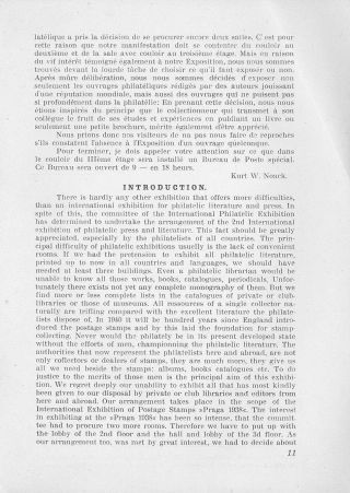 KATALOG EXPRINLIPH - 2. INTERNATIONALE AUSSTELLUNG FÜR PHILATELISTISCHE PRESSE UND LITERATUR (PRAGA 1938) – Blatt 12