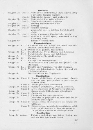 KATALOG EXPRINLIPH - 2. INTERNATIONALE AUSSTELLUNG FÜR PHILATELISTISCHE PRESSE UND LITERATUR (PRAGA 1938) – Blatt 14