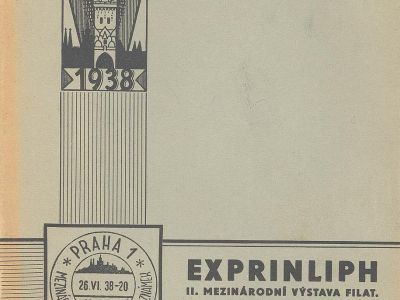CATALOGUE OF EXPRINLIPH - 2nd INTERNATIONAL EXHIBITION OF THE PHILATELIC PRESS AND LITERATURE (PRAGA 1938)