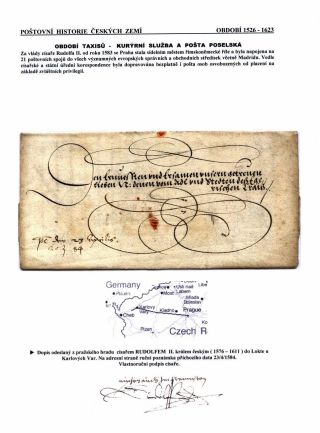 POSTGESCHICHTE VON BÖHMISCHEN LÄNDERN 1526-1850 – Blatt 7