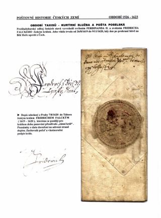 POSTGESCHICHTE VON BÖHMISCHEN LÄNDERN 1526-1850 – Blatt 9