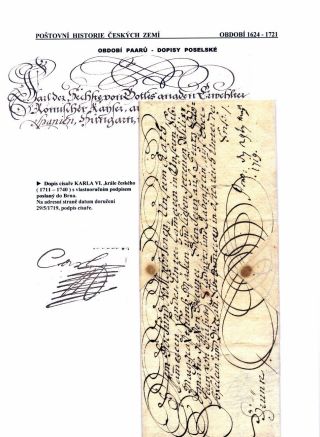POSTGESCHICHTE VON BÖHMISCHEN LÄNDERN 1526-1850 – Blatt 22