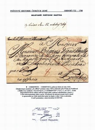 POSTGESCHICHTE VON BÖHMISCHEN LÄNDERN 1526-1850 – Blatt 34