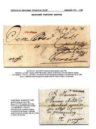 POSTGESCHICHTE VON BÖHMISCHEN LÄNDERN 1526-1850 – Blatt 37