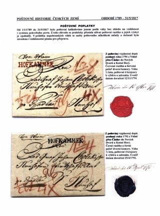 POSTGESCHICHTE VON BÖHMISCHEN LÄNDERN 1526-1850 – Blatt 40