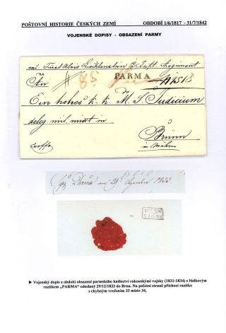 POSTGESCHICHTE VON BÖHMISCHEN LÄNDERN 1526-1850 – Blatt 42