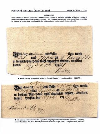 POSTGESCHICHTE VON BÖHMISCHEN LÄNDERN 1526-1850 – Blatt 45